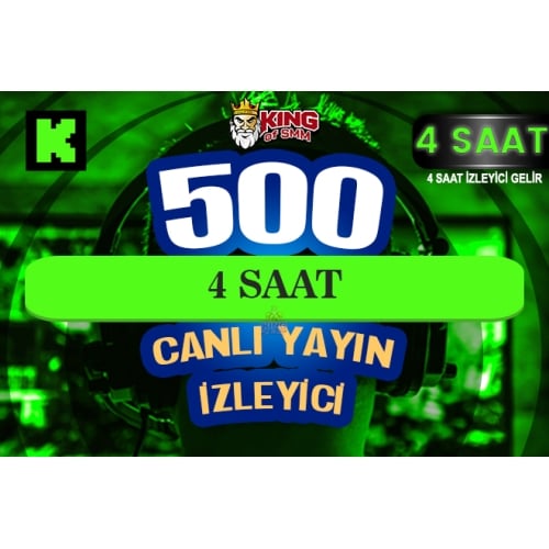  ⚜️4 SAAT  500 KICK CANLI YAYIN İZLEYİCİ